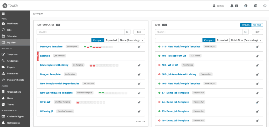 Screenshot of Ansible