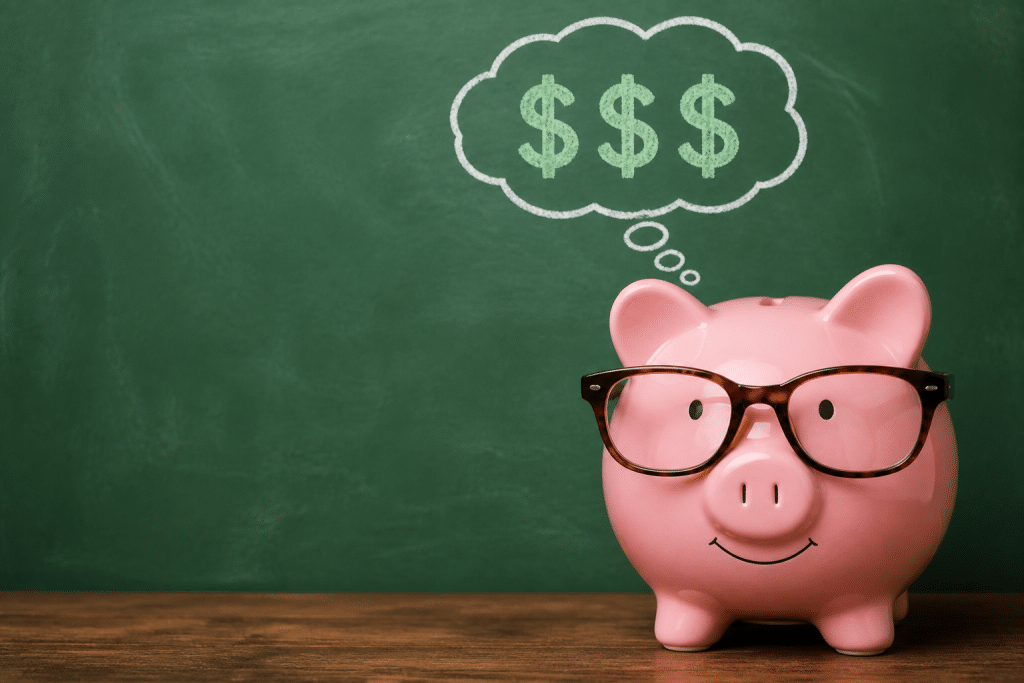 Image of a piggy bank to represent the post titled environments: the ROI of TEM