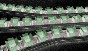 Abstract image designed to represent the post title, "Enterprise Environments: Understanding Deployment at Scale"