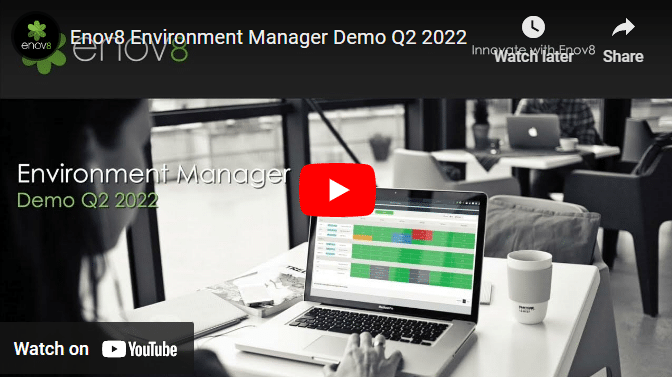 Demo Enov8 Environment Manager