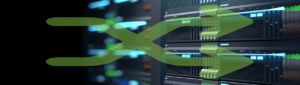 Abstract image of a server rack representing environment drift.