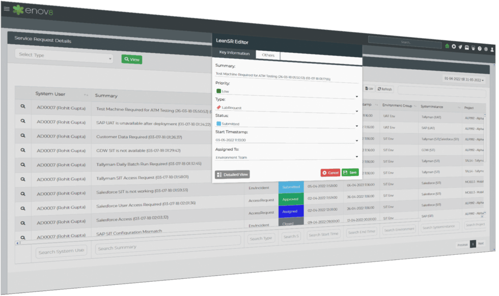 IT and Test Environment Management & Orchestration Tool.