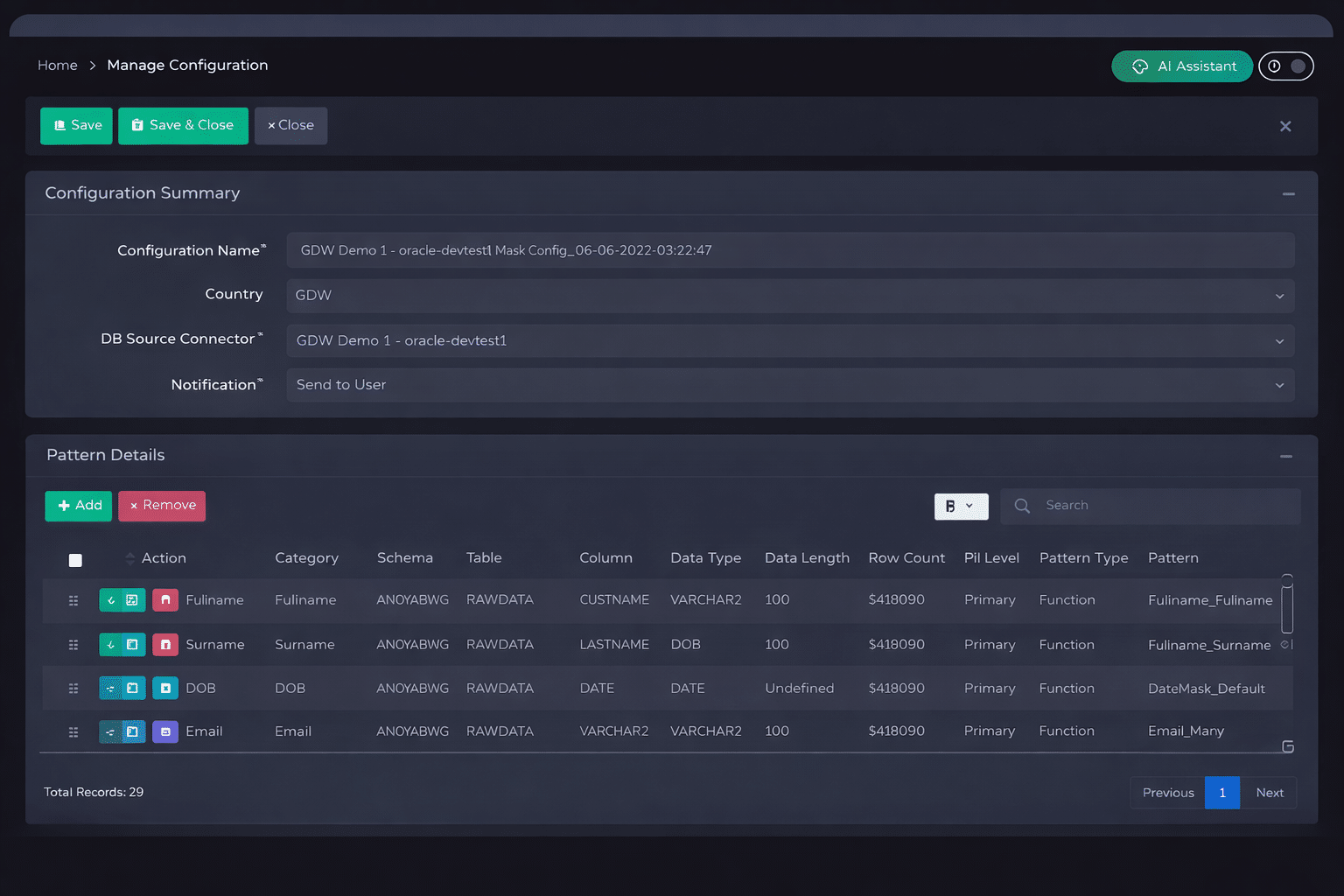 Data Masking Data Masking