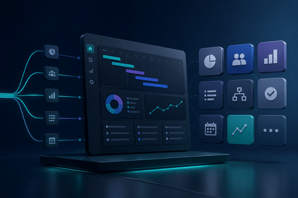 Planview alternatives comparison dashboard with enterprise project portfolio management software