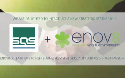 SQS & Enov8 collaborate to help businesses visualise quality on digital transformation