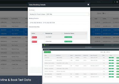 Test Data Bookings