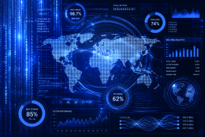 Digital illustration representing Value Stream DataOps