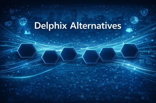 Abstract image to represent the title of Delphix Alternatives