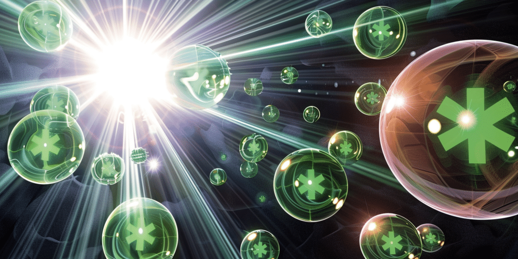 An abstract image of bubbles designed to represent the title 8 DevOps Anti-Patterns to avoid.